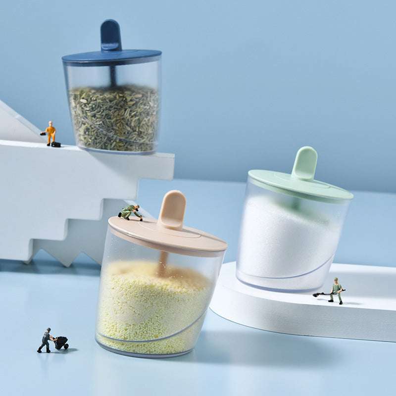 Seasoning Jar Set With Lid Seasoning Storage Box (by quicklify)