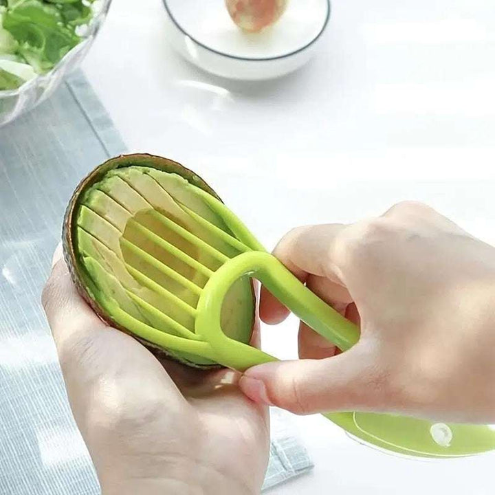 1pc 3 In 1 Multifunctional Avocado Slicer Avocado Pitters  Avocado Cutter Kitchen Gadgets (by quicklify)