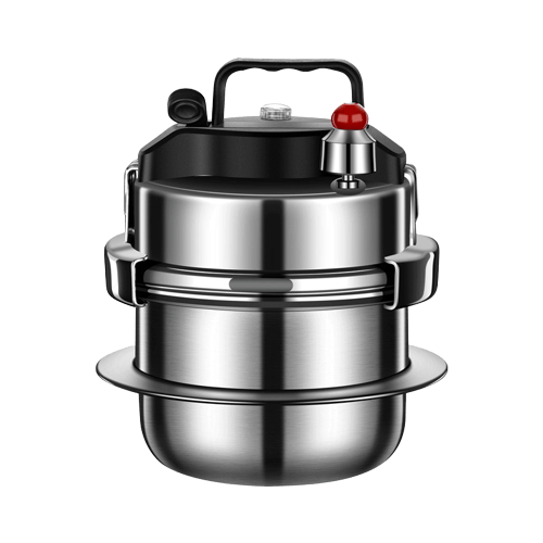Stainless steel outdoor pressure cooker (by quicklify)