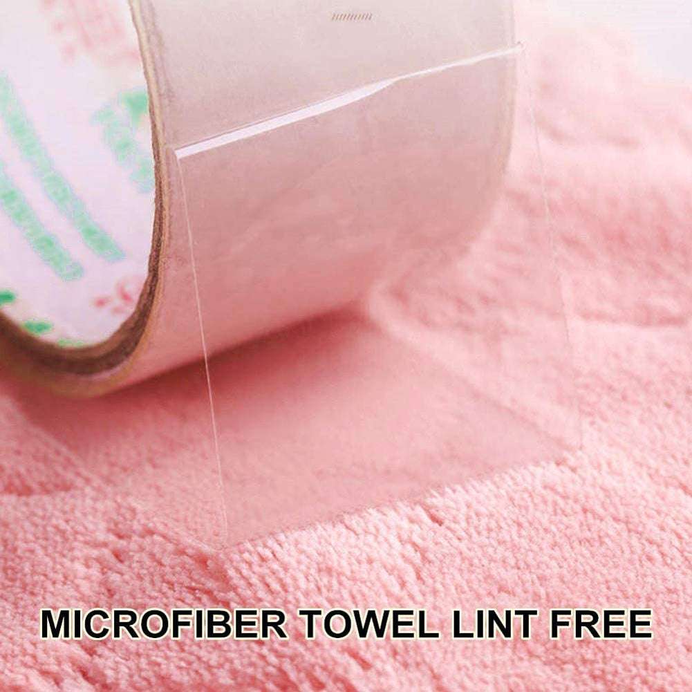 5 microfiber towels absorbent kitchen cleaning cloth non-stick oil dish towel dishcloth tableware household cleaning towel (by quicklify)