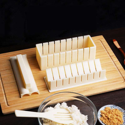10pcs/Set Rice Ball Sushi Mold Maker (by quicklify)