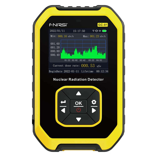 Geiger Counter Nuclear Radiation Detector FNIRSI Radiation Dosimeter with LCD Display (by quicklify)