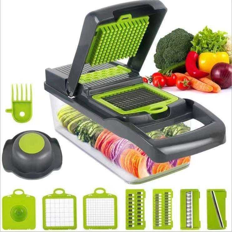 Multifunctional Vegetable Cutter Slicer Shredder (by quicklify)