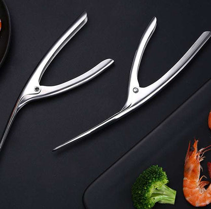 304 Stainless Steel Practical Peeling Shrimp Pliers (by quicklify)