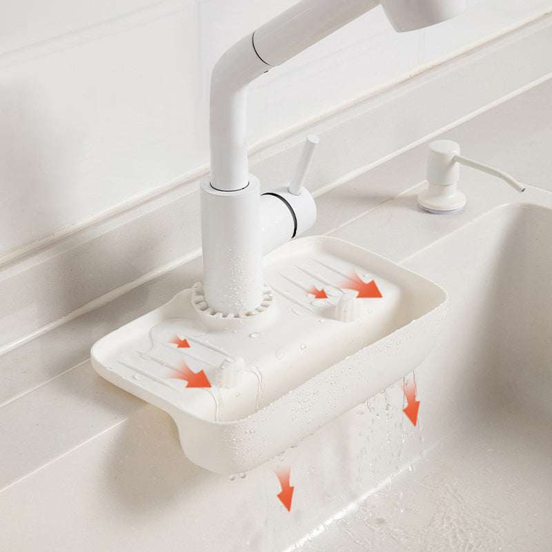 Faucet Splash Drain Rack Sink Water Pad (by quicklify)