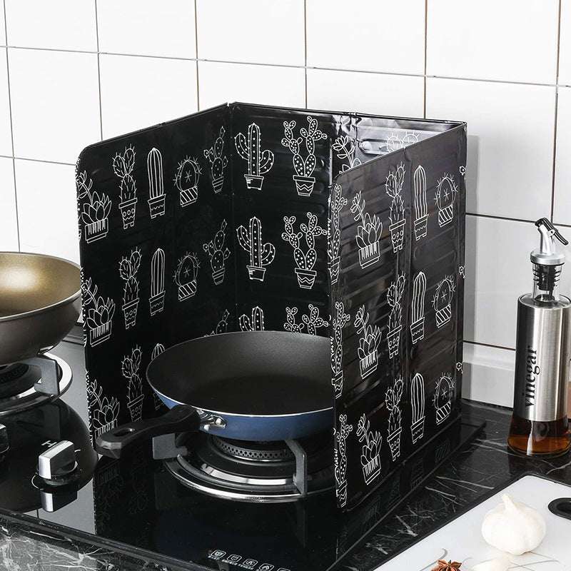 Thickened Aluminum Foil Insulation Stove Cooking Oil-Fume Clapboard Oil-Proof Baffle (by quicklify)