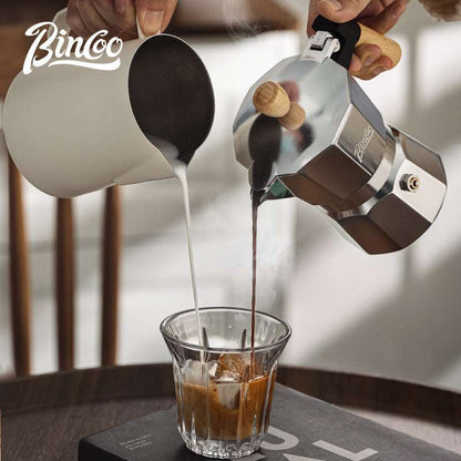 Double Valve Moka Brewing Coffee Pot Espresso Machine (by quicklify)