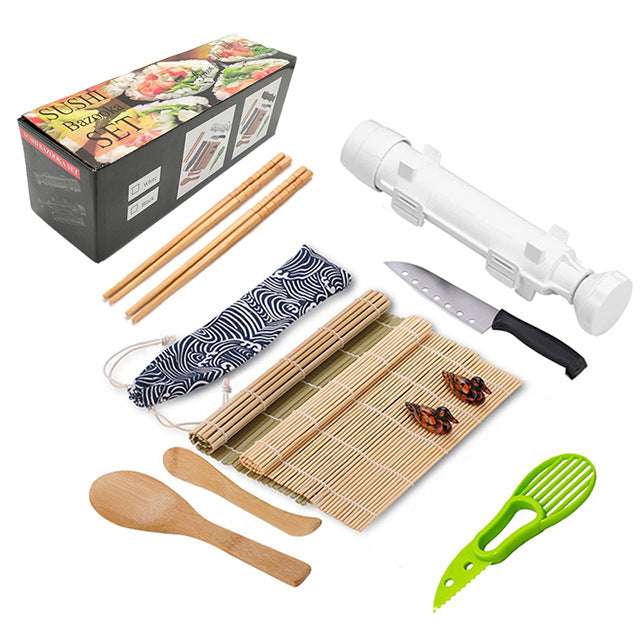 Sushi Tool Set for Rice Ball Grinder (by quicklify)