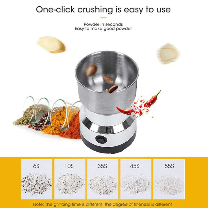 Electric Coffee Bean Nut Seed Herb Grinder (by quicklify)