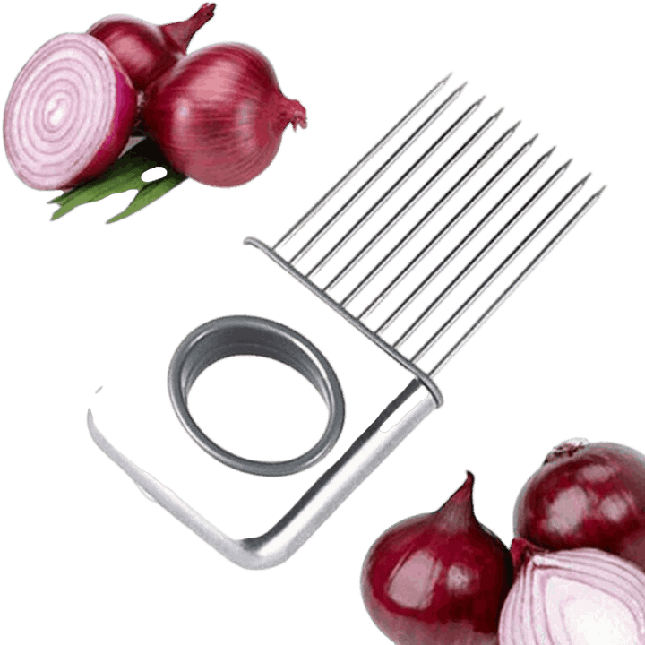 Easy Onion Holder Slicer (by quicklify)